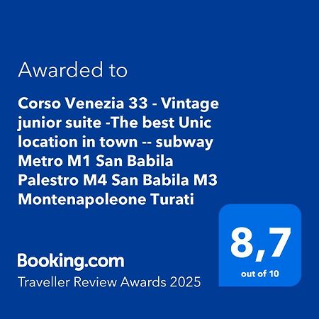 Corso Venezia 33 Milano Ngoại thất bức ảnh